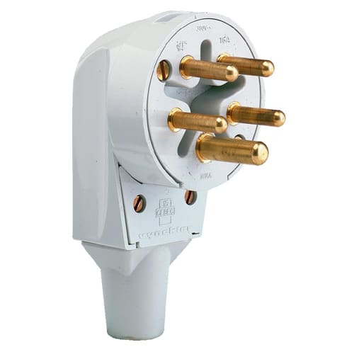 Vynckier (ABB) Stekker KIM 3P+N+A 16A grijs 400V voor industriële stroomverbindingen 2CDB710009R0000