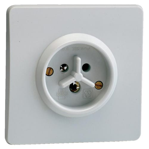 Vynckier (ABB) Contactdoos 2P+A 16A grijs 2CDB710028R0000