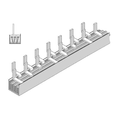 Vynckier (ABB) Rail P 3F+N / 2P(2M) + AFDD (1M) 1 meter 2CDB846001R1038