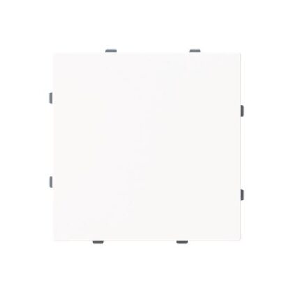ABB Centraalplaat Blindkap met Montageplaat studio wit mat - Busch-art linear 2CKA001710A4216