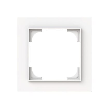 ABB Afdekraam 1-voudig studio wit mat - Busch-art linear 2CKA001754A4842