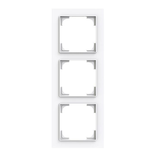 ABB Afdekraam 3-voudig studio wit - Busch-art linear 2CKA001754A4857