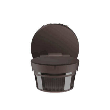 ABB Busch-Wächter PRO 90° Bluetooth bruin 2CKA006800A3062
