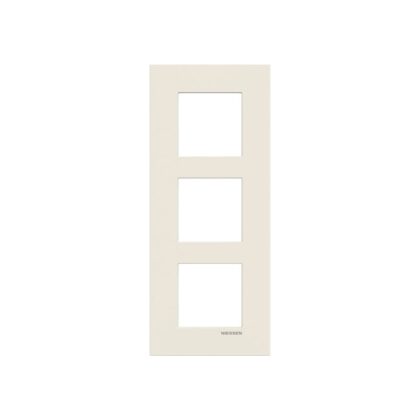 ABB Afdekplaat 3 vdg wit centerafstand 60 mm 2CLA227320Z1101