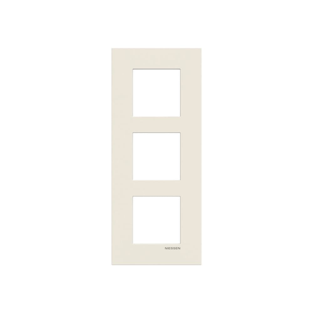 ABB Afdekplaat 3 vdg wit centerafstand 60 mm 2CLA227320Z1101