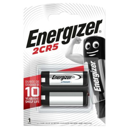 Energizer Batterij Lithium 6V 2CR5 - blister 1 stuk 2CR5