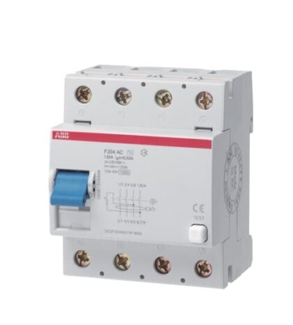 ABB F200 Differentieelschakelaar 4P 125A 300mA  Type AC 2CSF204001R3950
