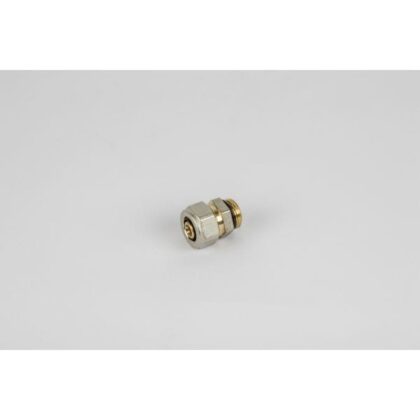BEGETUBE Aansluitnippel vr Alpex buis 16/2mm x 1/2'' M - messing+O-ring+losse insteekhuls 301010518