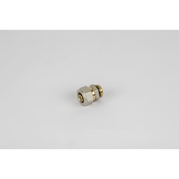 BEGETUBE Aansluitnippel vr Alpex buis 16/2mm x 1/2'' M - messing+O-ring+losse insteekhuls 301010518
