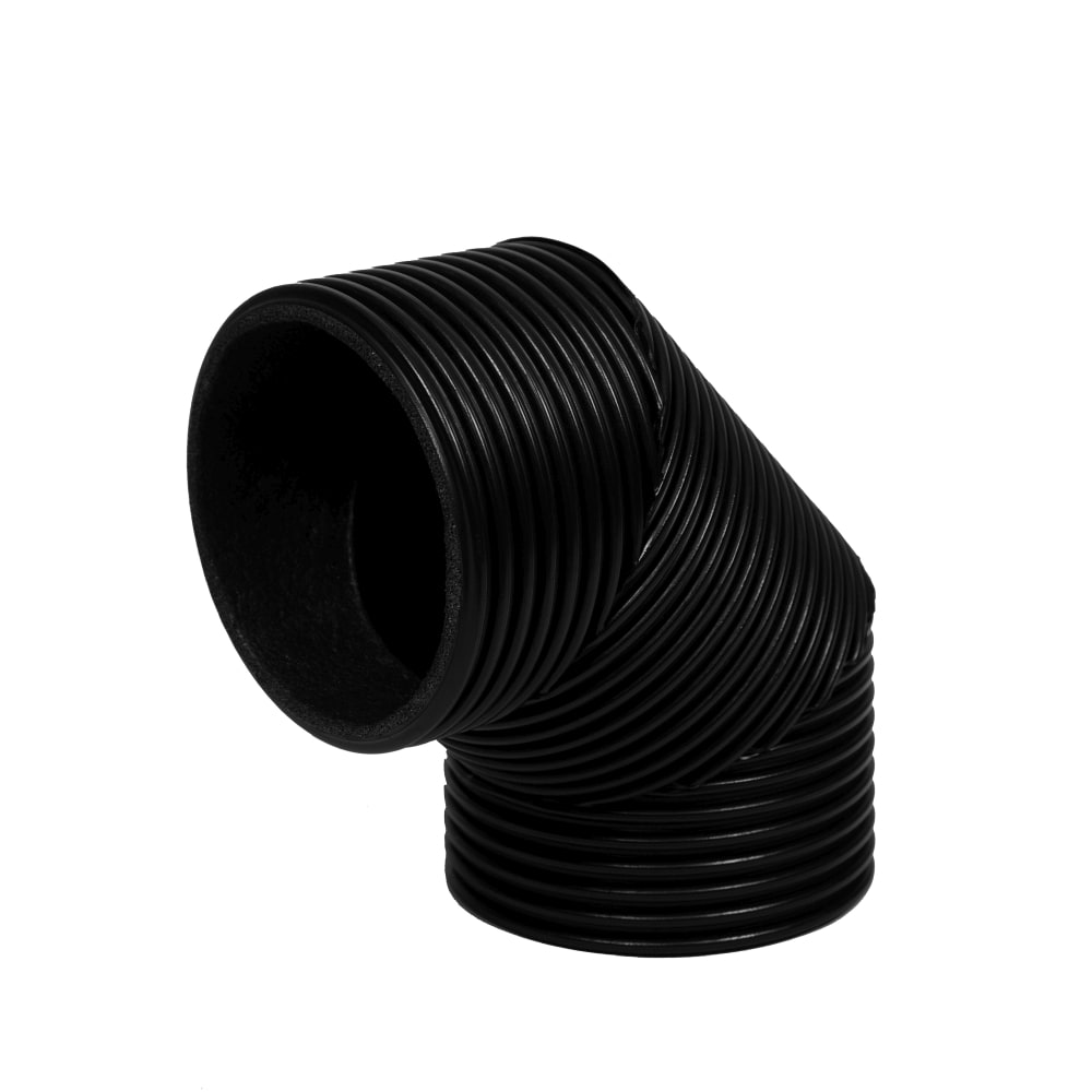 ZEHNDER Flexalen HRV 200/170 - Inwendig geïsoleerd HDPE-bocht 90°/45° 320000404