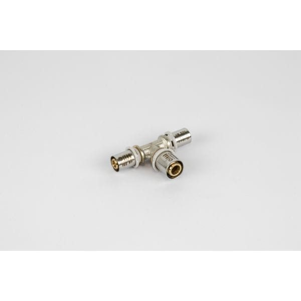 BEGETUBE Alpex Perskoppeling - T-stuk - Ø16x2mm x Ø20x2mm x Ø16x2mm FFF messing 328351818