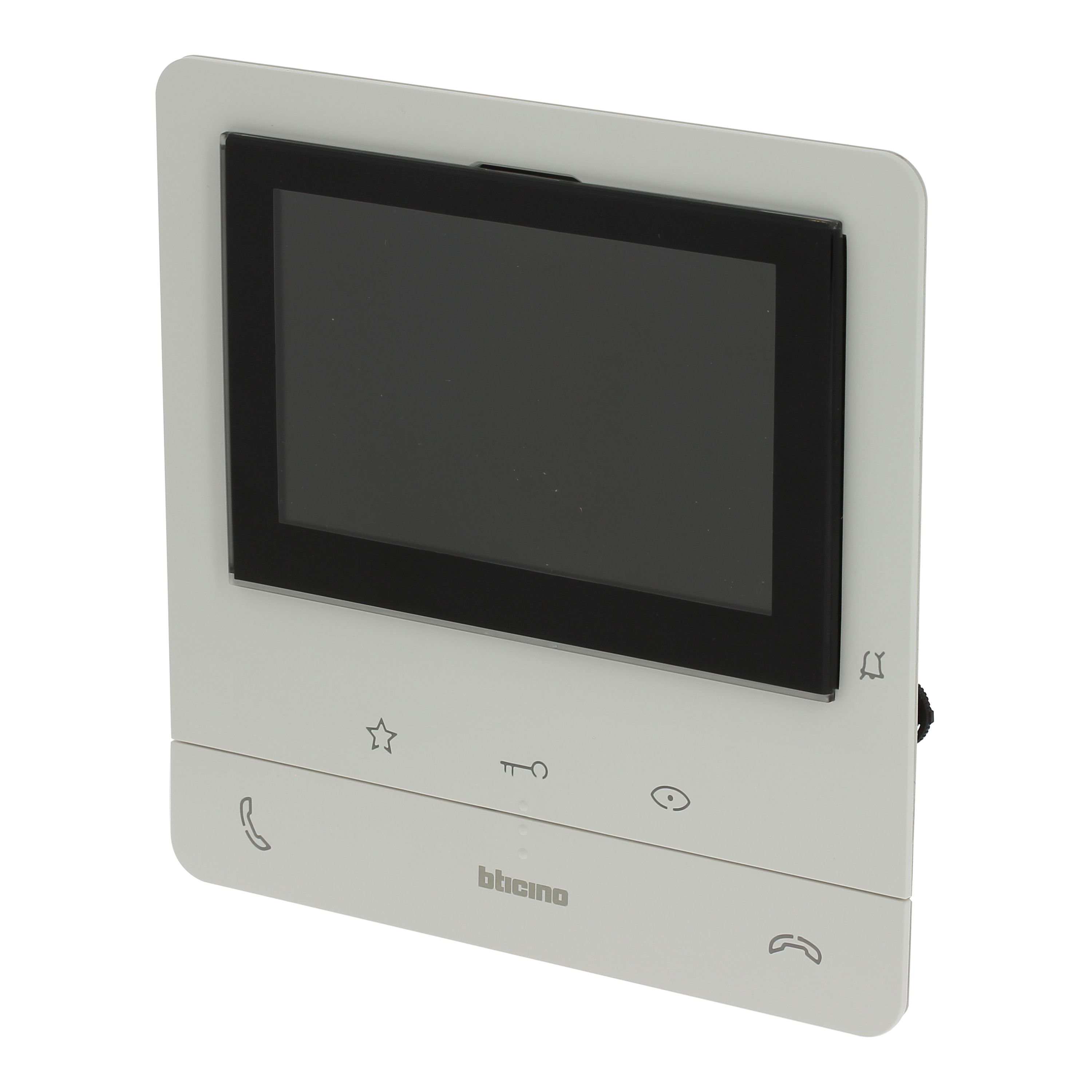 BTICINO Videoparlofonie - binnenpost Classe100V16B video handenvrij kleur wit 344652