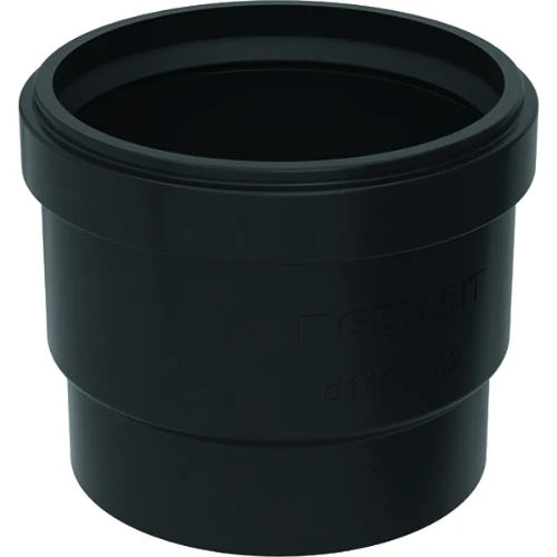 Geberit PE insteekmof met lippendichting MF 125 x 125 mm 368.779.16.3