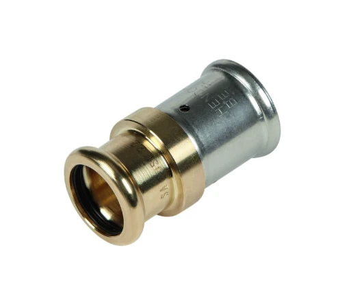 Henco P-serie messing pers verloopmof FF 26 x 28 mm (M/V-profiel) 36P-2628P