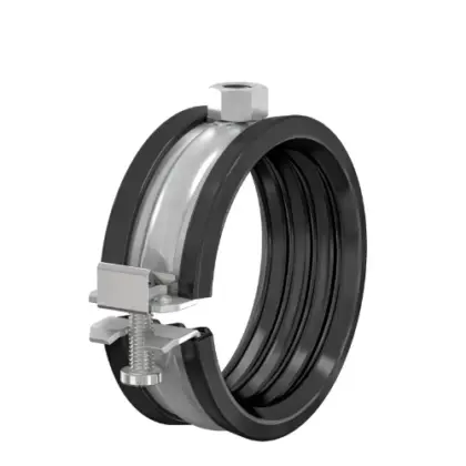 Flamco BSA buisbeugel M8 x 20-24 mm - met rubberinlage 39203