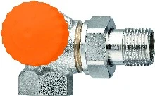 Heimeier Eclipse thermostatiseerbare dubbele haakse radiatorkraan 1/2 x 1/2 - links 3933-02.850