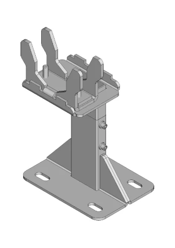 Rofix Expander radiator standconsoleset voor type 22 (33) - ral 9016 - prijs per set 40004806