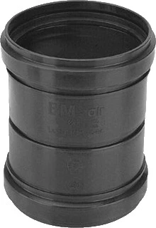 Burgerhout Twinline Air luchttoevoer mof FF 80 x 80 mm - zwart 40.045.20.20