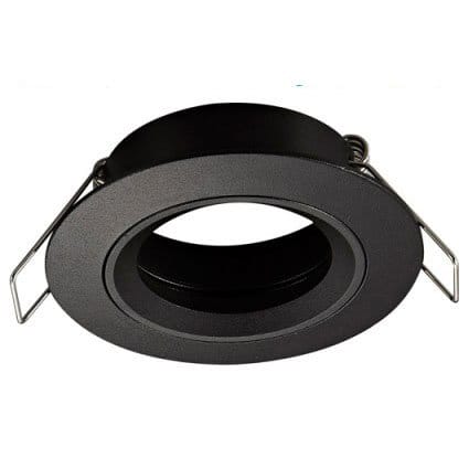 FANTASIA SATURN inbouw spot - vast - dia 80mm - mat zwart 4014271