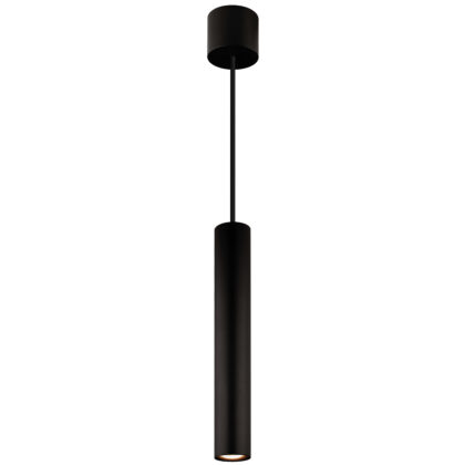 FANTASIA Lopal pendel - 1x 4W AC COB LED - 2700K - 1x 360lm - dimbaar - zwart 4014365