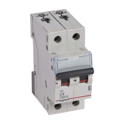 LEGRAND Automaat TX³ 3kA 2P C04 230/400V - 2 modules 403113