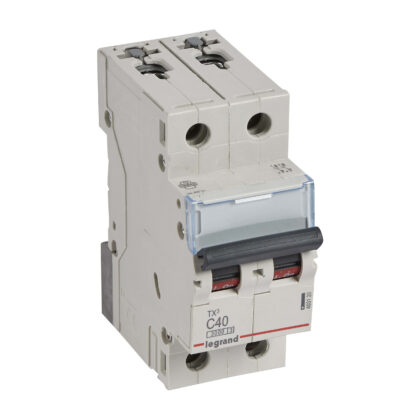 LEGRAND Automaat TX³ 3kA 2P C40 230/400V - 2 modules 403120