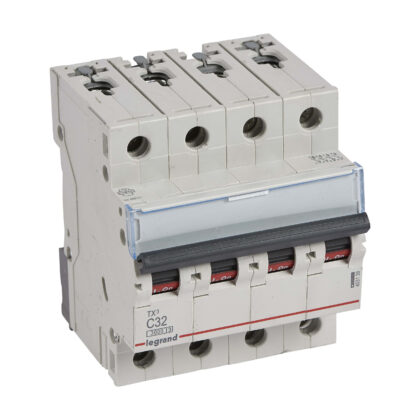 LEGRAND Automaat TX³ 3kA 4P C32 400V - 4 modules 403139