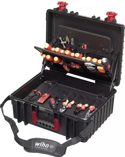 Wiha Tool set electrician Competence XL assorted 81-pcs. incl. case 40523