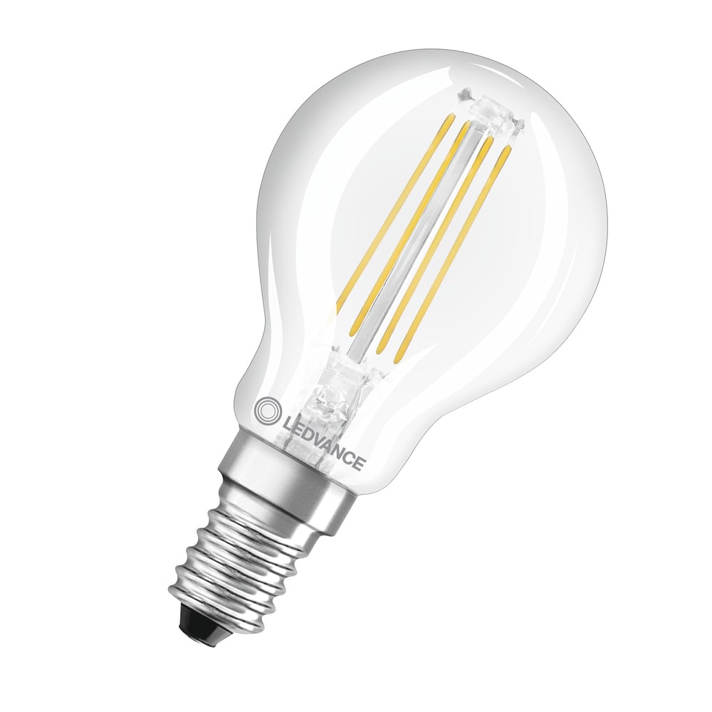 LEDVANCE LED CLASSIC P P 5.5W 827 Clear E14 4099854062223