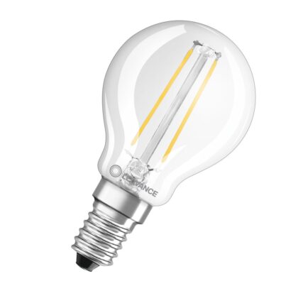 LEDVANCE LED CLASSIC P P 2.5W 827 Clear E14 4099854069215