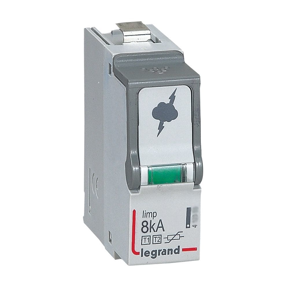 LEGRAND Vervangcassette T1+T2 / 8kA voor overspanningsbeveiliging 412302