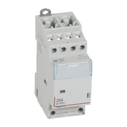 LEGRAND Vermogenscontactor 25A - 4P - 24V - AUTO - 4NO 412510