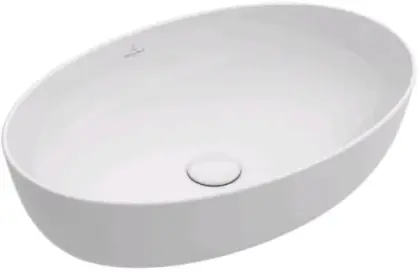 Villeroy & Boch Artis opbouwwastafel 610 x 410 mm - wit - zonder kraangat - zonder overloop 41986101
