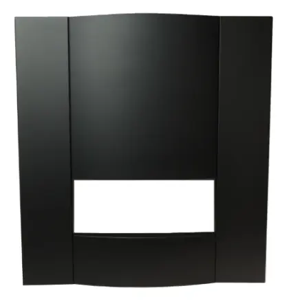 Dru Opera kachelmantel zwart 42005