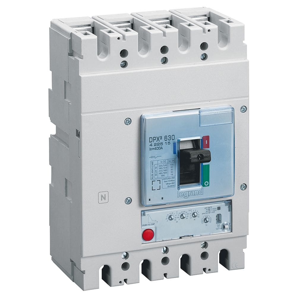 LEGRAND DPX³630 elektronische automaat S1 4P 400A 50kA 400V 422515