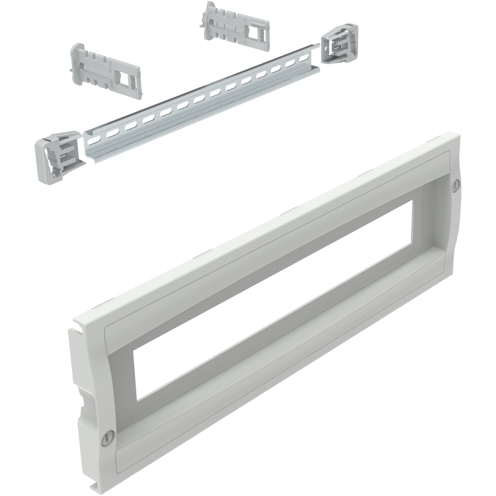 LEGRAND Kuststof frontplaat voor modulair frame 150 x 800mm 433052