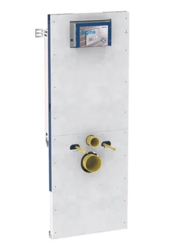 Geberit Duofix Sanbloc inbouwelement voor hangtoilet - voor metselwerk - 1120 mm - Sigma inbouwreservoir 12 cm (UP320) 440.303.00.2