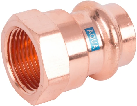 Combiline Aquagas puntstuk FF 54 x 2 F (V-profiel) 4502054200