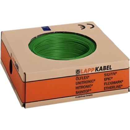 LAPP CABLE VTBs H05V-K draad pvc soepel 500v Eca 70°c groen 0