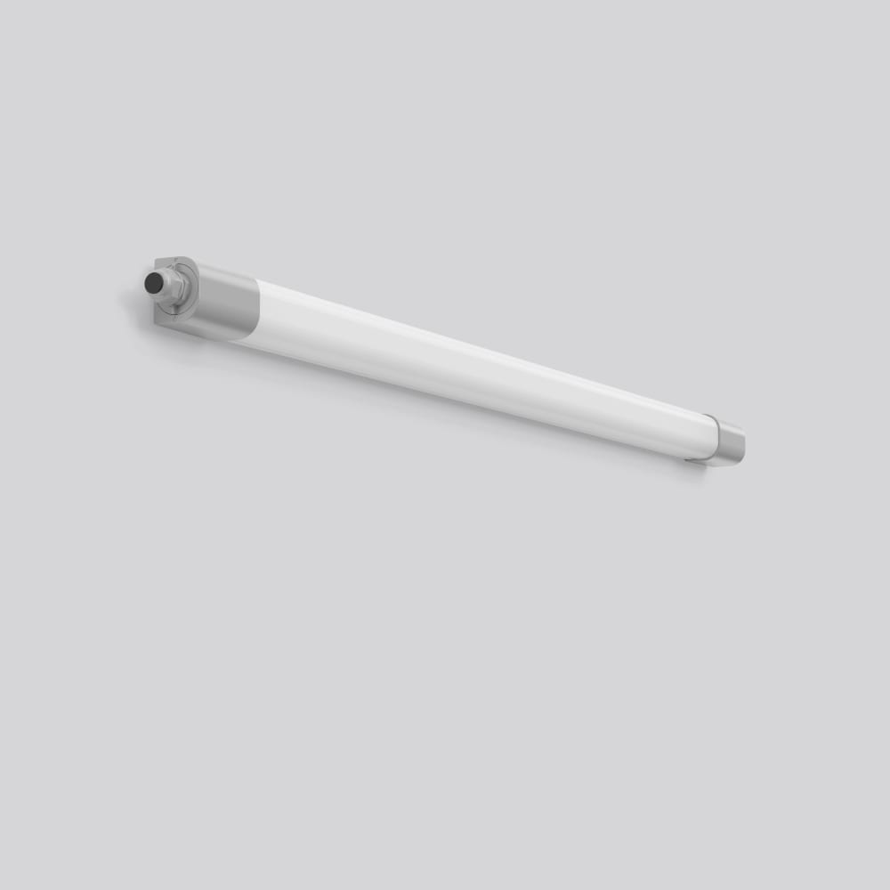 RZB PLANOX ECO FARM 20/34W 3050/4950lm 840 grijs on/off waterdicht 1399x62x50mm 451245.009