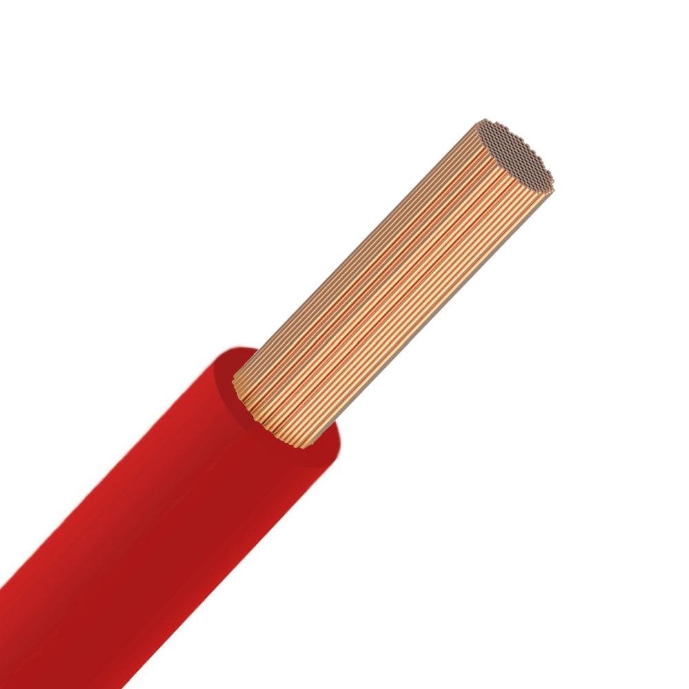 LAPP CABLE H07V2-K draad hittebestendig soepel 450/750v Eca +90°c rood 6mm² 4519044/100