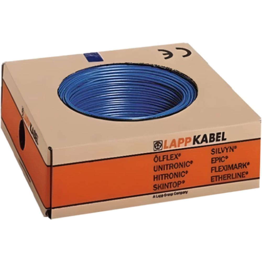 LAPP CABLE VOBs H07V-K draad pvc soepel 750v Eca 70°c donkerblauw 1