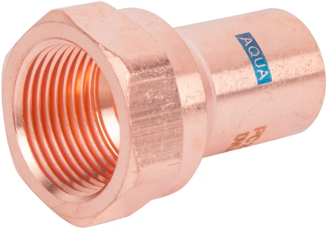 Combiline Aquagas inschuif puntstuk MF 18 x 1/2 F (V-profiel) 4546018012