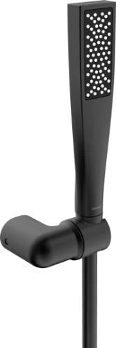 Hansa HansaAurelia handdoucheset 1-jet - wandmontage met flexibel 1250 mm - zwart mat 4717013033