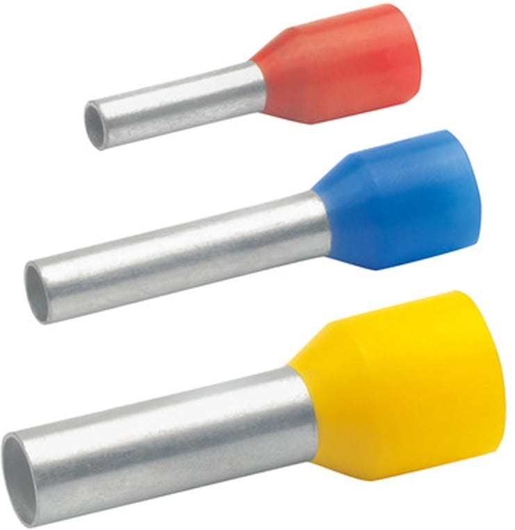 KLAUKE Kabelschoen geïsoleerde adereindhuls DIN kleurencode 50mm² 20mm koper 480/20