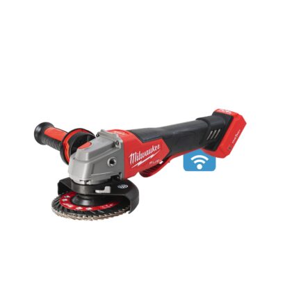 Milwaukee M18 FUEL ONE-KEY 125 mm haakse slijper met peddelschakelaar en rem 4933478434