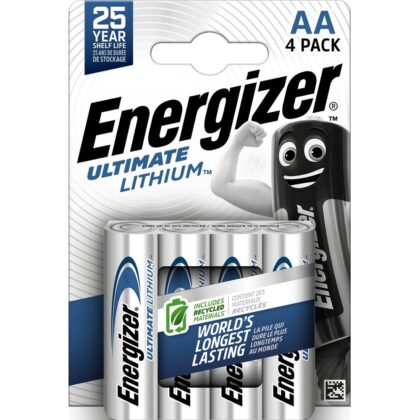 Energizer Batterij Ultimate Lithium - AA - FR06 - blister 4 stuks 4/L91
