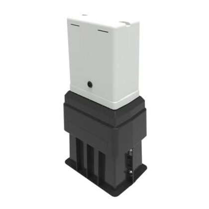 Vynckier (ABB) Voetpadkast EH1 IK09 853x385x270mm IP20 geventileerd voor kabelverdeling 4TBE841037C0100