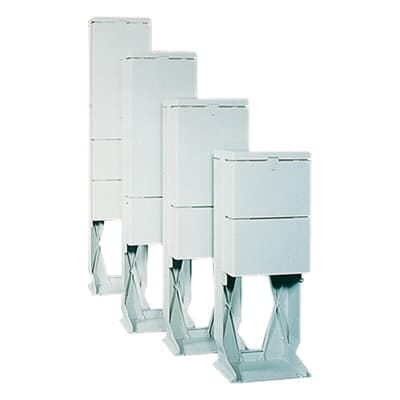 Vynckier (ABB) Kast ARIA RAL 7035 IP44 IK08 1000V polyester voor buiteninstallaties 4TBE842073C0100