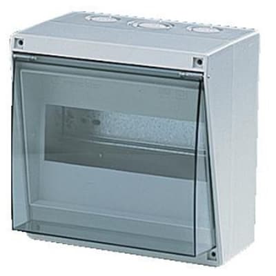 Vynckier (ABB) Verdeelkast Fix-o-Rail Junior 8M 1R IP40 transparant opbouw/inbouw 4TBR610156C0200